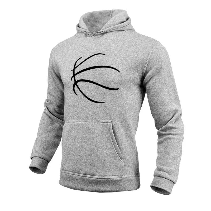 2025 New Trend Men’s Hoodie – Urban Fashion Long Sleeve Pullover | High-Quality Casual Sports Basketball Sweatshirt