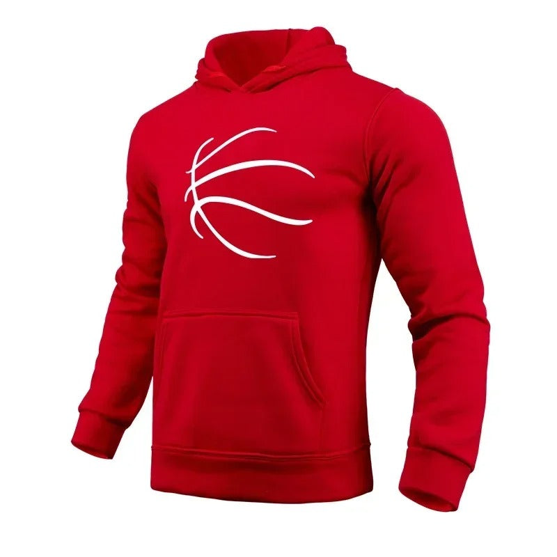 2025 New Trend Men’s Hoodie – Urban Fashion Long Sleeve Pullover | High-Quality Casual Sports Basketball Sweatshirt