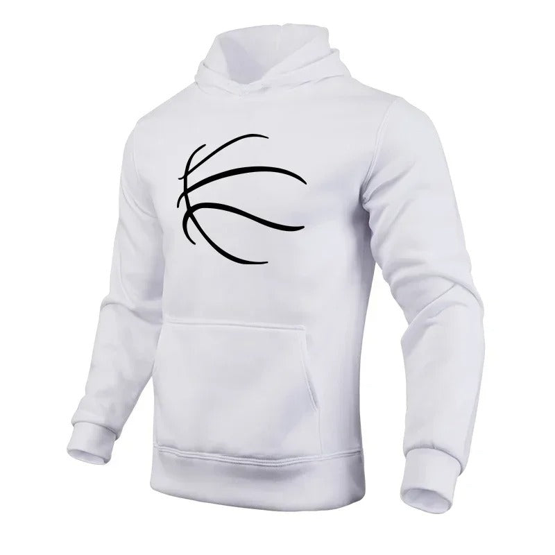 2025 New Trend Men’s Hoodie – Urban Fashion Long Sleeve Pullover | High-Quality Casual Sports Basketball Sweatshirt