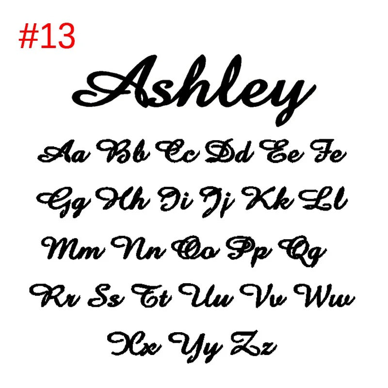 Fashion Personalized Name Bracelet – Custom Stainless Steel Letter Bangle for Women & Babies, Non-Allergic Jewelry Gift