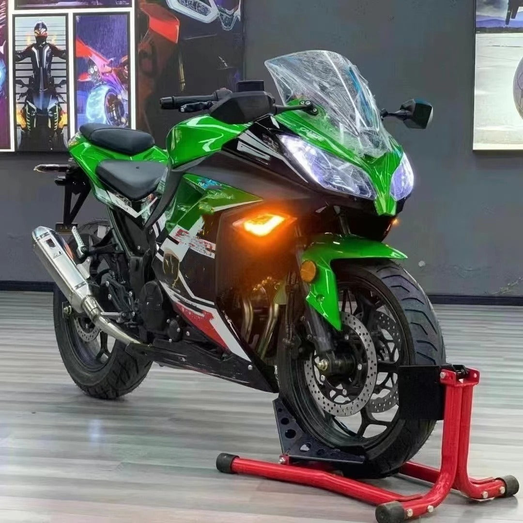250cc Sports Motorcycle | High-Performance Road Racing Bike | Fuel Motorbike Similar to Kawasaki Ninja