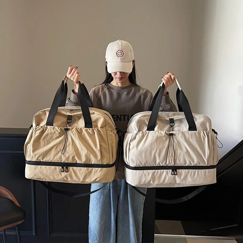 Large Capacity Travel Bag – Lightweight Oxford Tote & Crossbody