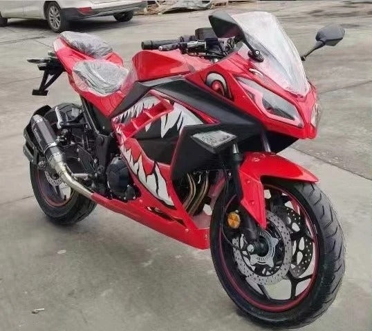 250cc Sports Motorcycle | High-Performance Road Racing Bike | Fuel Motorbike Similar to Kawasaki Ninja