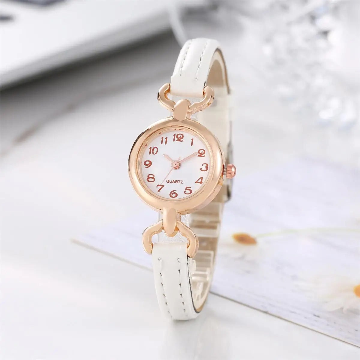 2024 Girls Student Watch – Fashion Round Ladies Digital Wristwatch