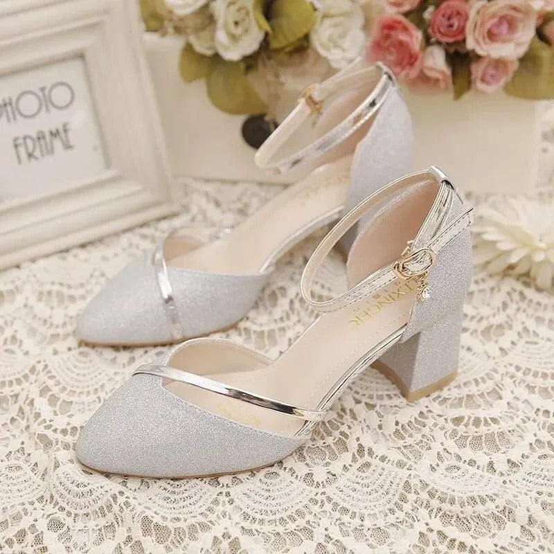 Women’s High Heels – Fashion Spring & Summer Pumps | Elegant Black, Silver Wedding Shoes & Gold Party Heels