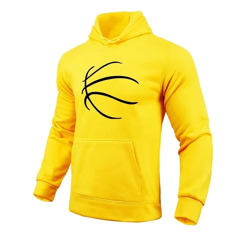 2025 New Trend Men’s Hoodie – Urban Fashion Long Sleeve Pullover | High-Quality Casual Sports Basketball Sweatshirt