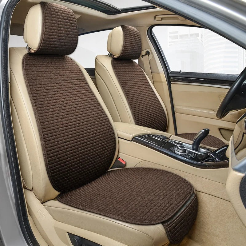 Universal Car Seat Covers – Front & Rear Seat Cushion Protector, Auto Interior Pad for Most Cars