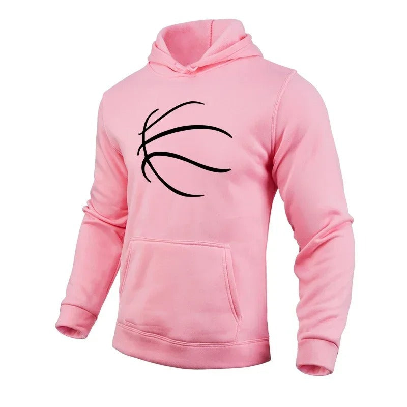 2025 New Trend Men’s Hoodie – Urban Fashion Long Sleeve Pullover | High-Quality Casual Sports Basketball Sweatshirt
