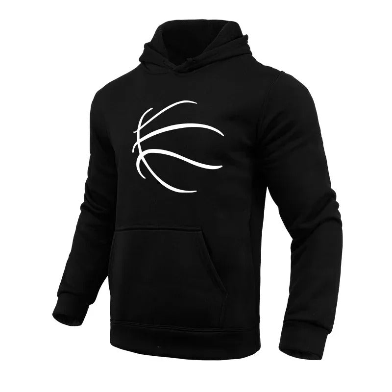 2025 New Trend Men’s Hoodie – Urban Fashion Long Sleeve Pullover | High-Quality Casual Sports Basketball Sweatshirt