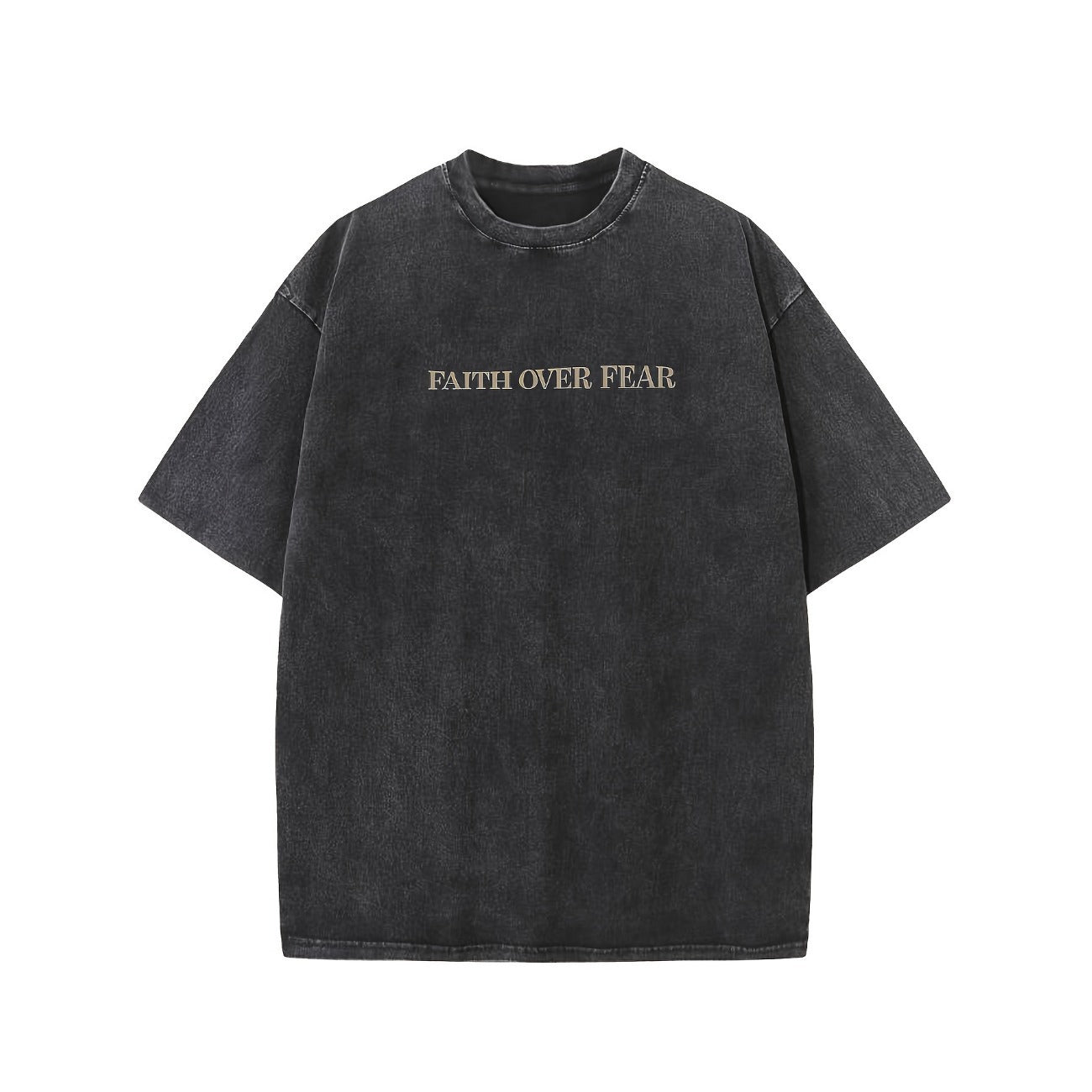 Faith Is Better Than Fear Men And Women Batik Retro Trendy T-shirt