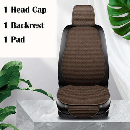 Universal Car Seat Covers – Front & Rear Seat Cushion Protector, Auto Interior Pad for Most Cars