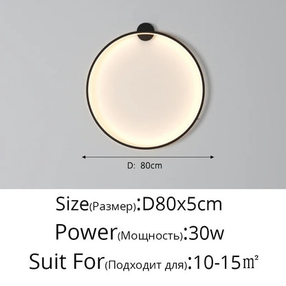 Moon LED Wall Light – Modern Indoor Lamp for Bedroom, Living Room & Hallway