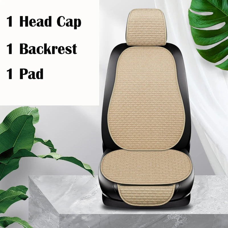 Universal Car Seat Covers – Front & Rear Seat Cushion Protector, Auto Interior Pad for Most Cars