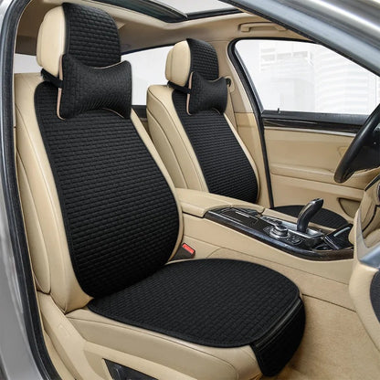 Universal Car Seat Covers – Front & Rear Seat Cushion Protector, Auto Interior Pad for Most Cars