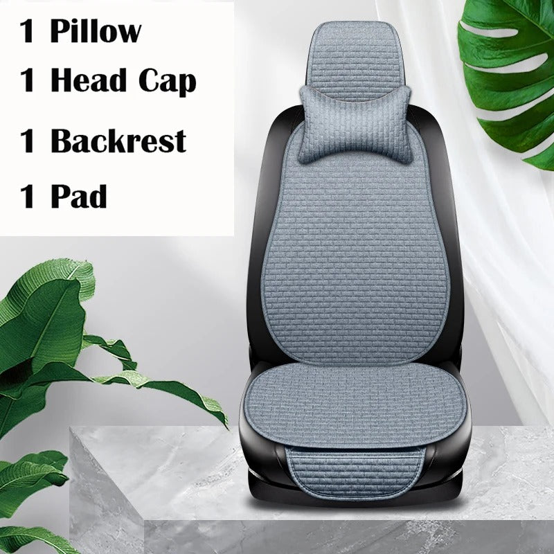 Universal Car Seat Covers – Front & Rear Seat Cushion Protector, Auto Interior Pad for Most Cars