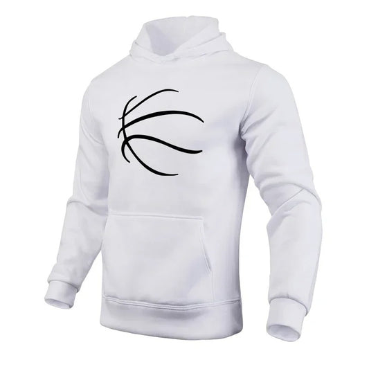 2025 New Trend Men’s Hoodie – Urban Fashion Long Sleeve Pullover | High-Quality Casual Sports Basketball Sweatshirt