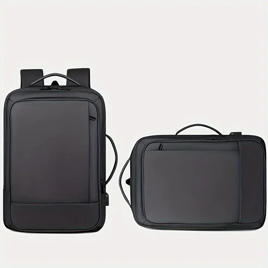 Large Capacity Business Backpack for Men | Fashionable College Student Laptop Bag | Multifunctional Travel Computer Backpack