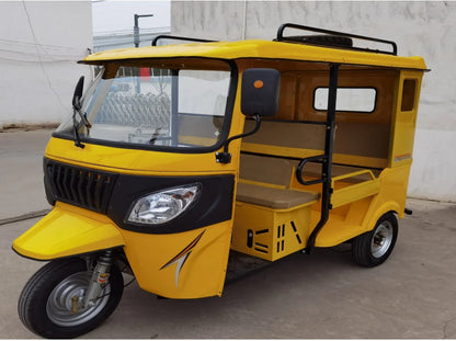 200CC Bajaj Passenger Tricycle | 3-Wheel Gasoline Taxi