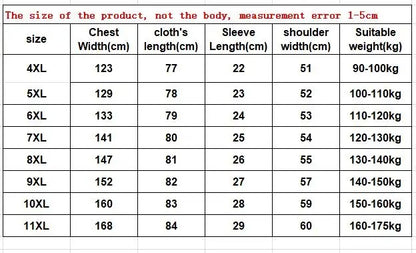 Summer Tie-Dye Plus Size Men’s Casual Shirt – Breathable Cotton Loose Fit Floral Print, Big Size 9XL–11XL (Up to 190kg)