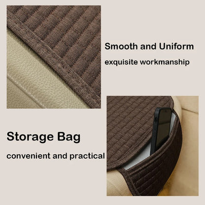 Universal Car Seat Covers – Front & Rear Seat Cushion Protector, Auto Interior Pad for Most Cars