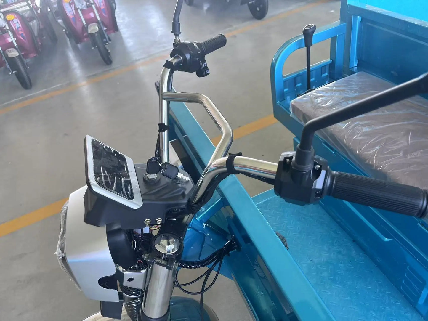 4-Wheel Electric Motorcycle | Orchard Off-Road Utility Vehicle for Fruit Garden Work