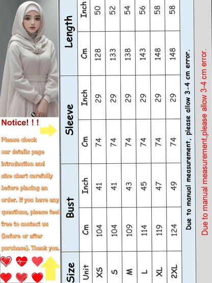 Simple Moroccan Kaftan Abaya | Solid Color Long Islamic Dress for Women | Turkey & Saudi Style Muslim Robe for Ramadan